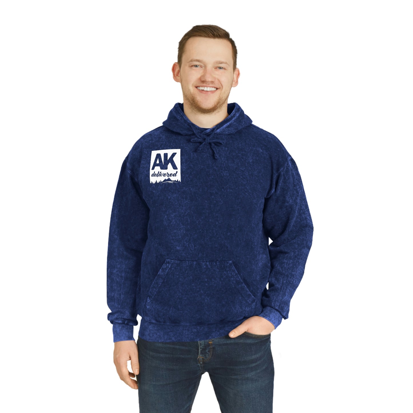 Unisex Mineral Wash Hoodie