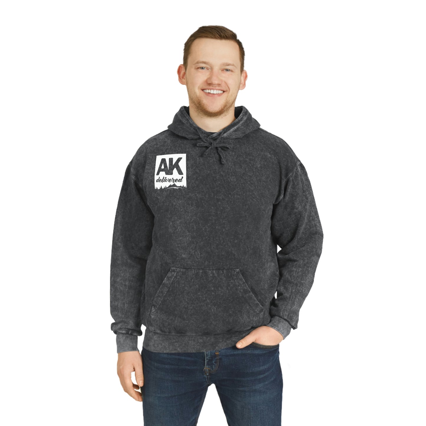 Unisex Mineral Wash Hoodie