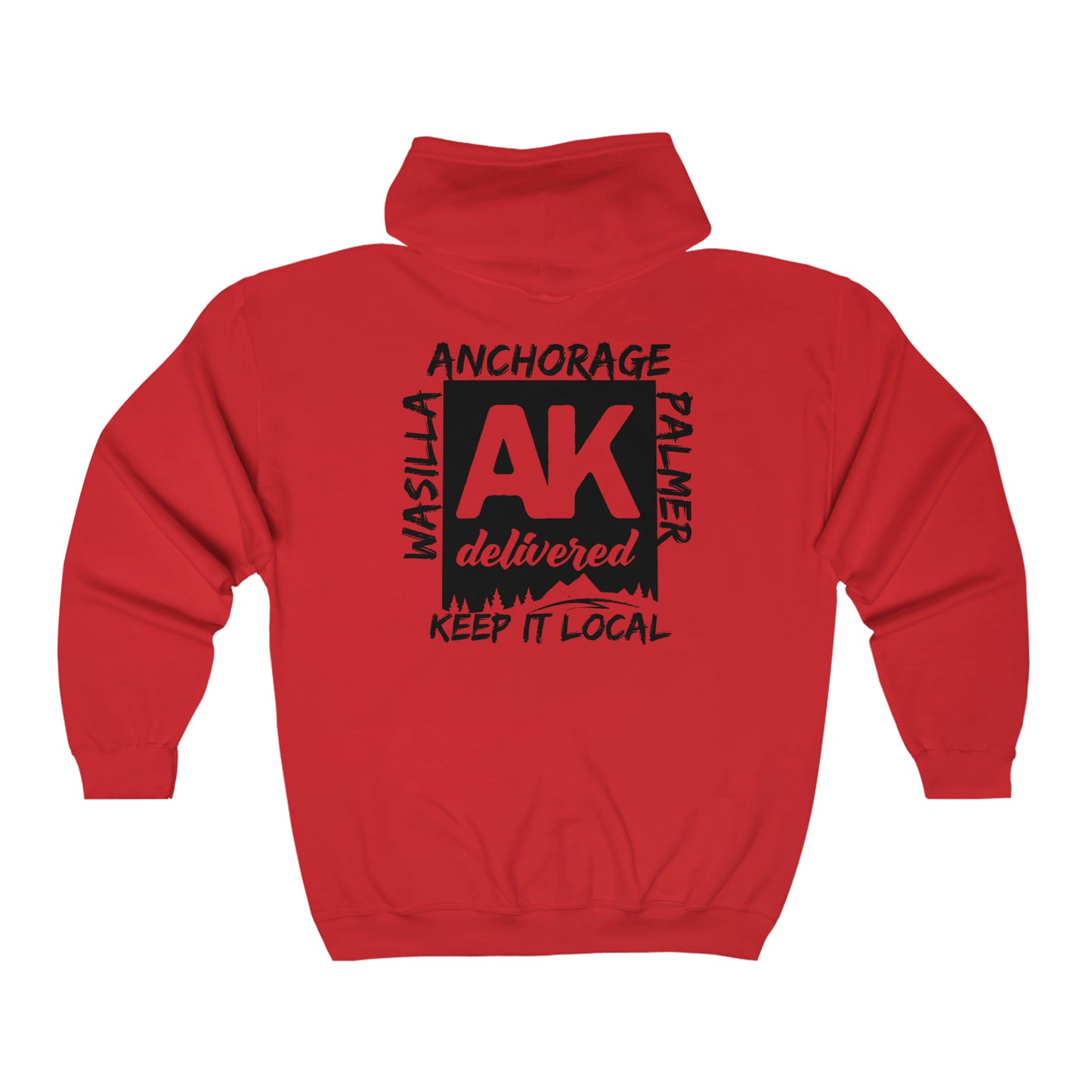 Unisex Heavy Blend™ Full Zip Hooded Sweatshirt