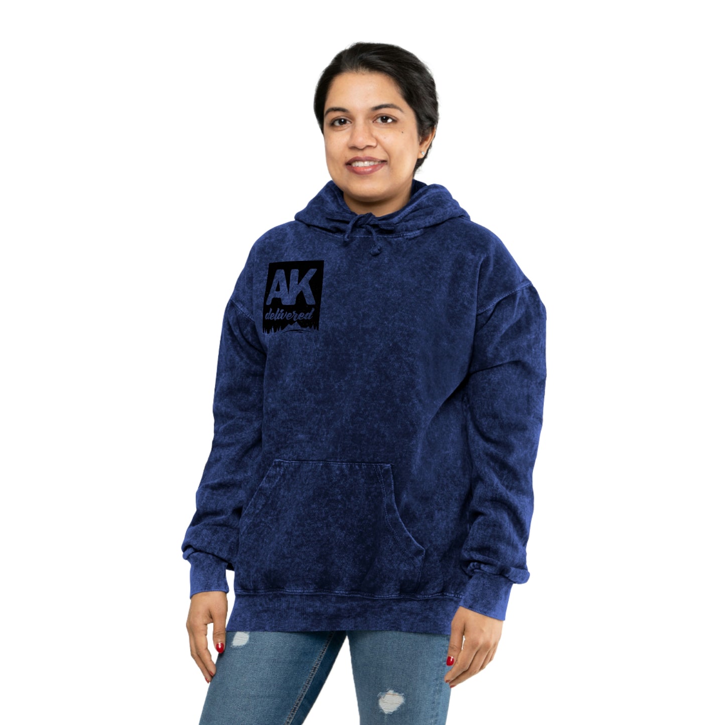 Unisex Mineral Wash Hoodie
