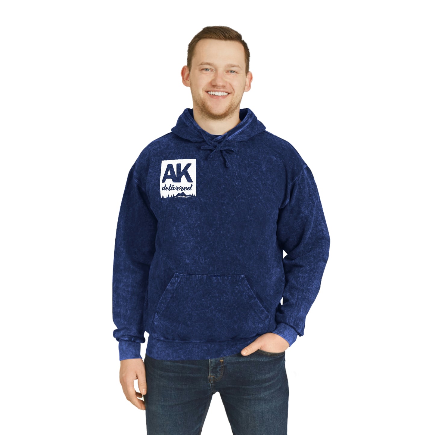 Unisex Mineral Wash Hoodie
