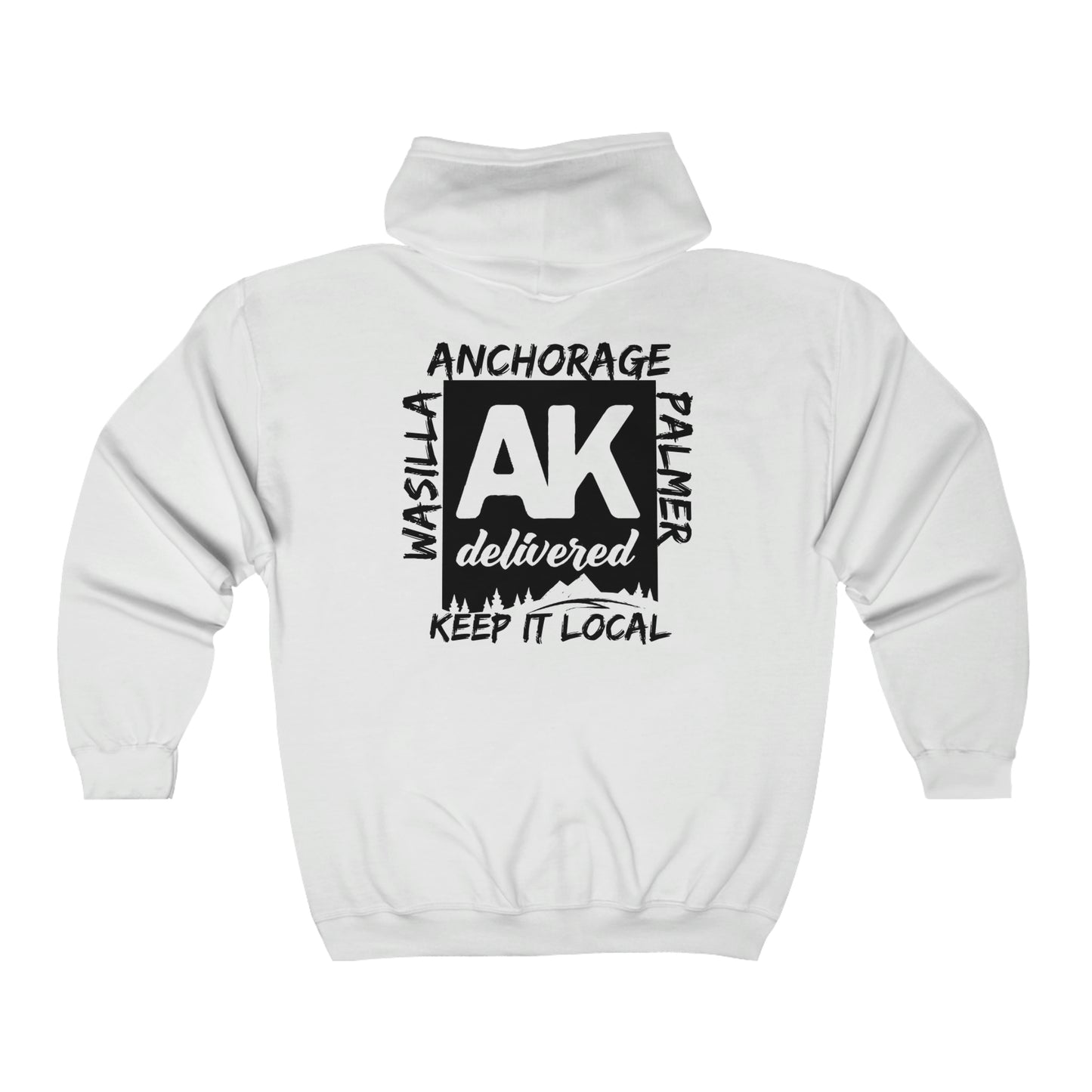 Unisex Heavy Blend™ Full Zip Hooded Sweatshirt