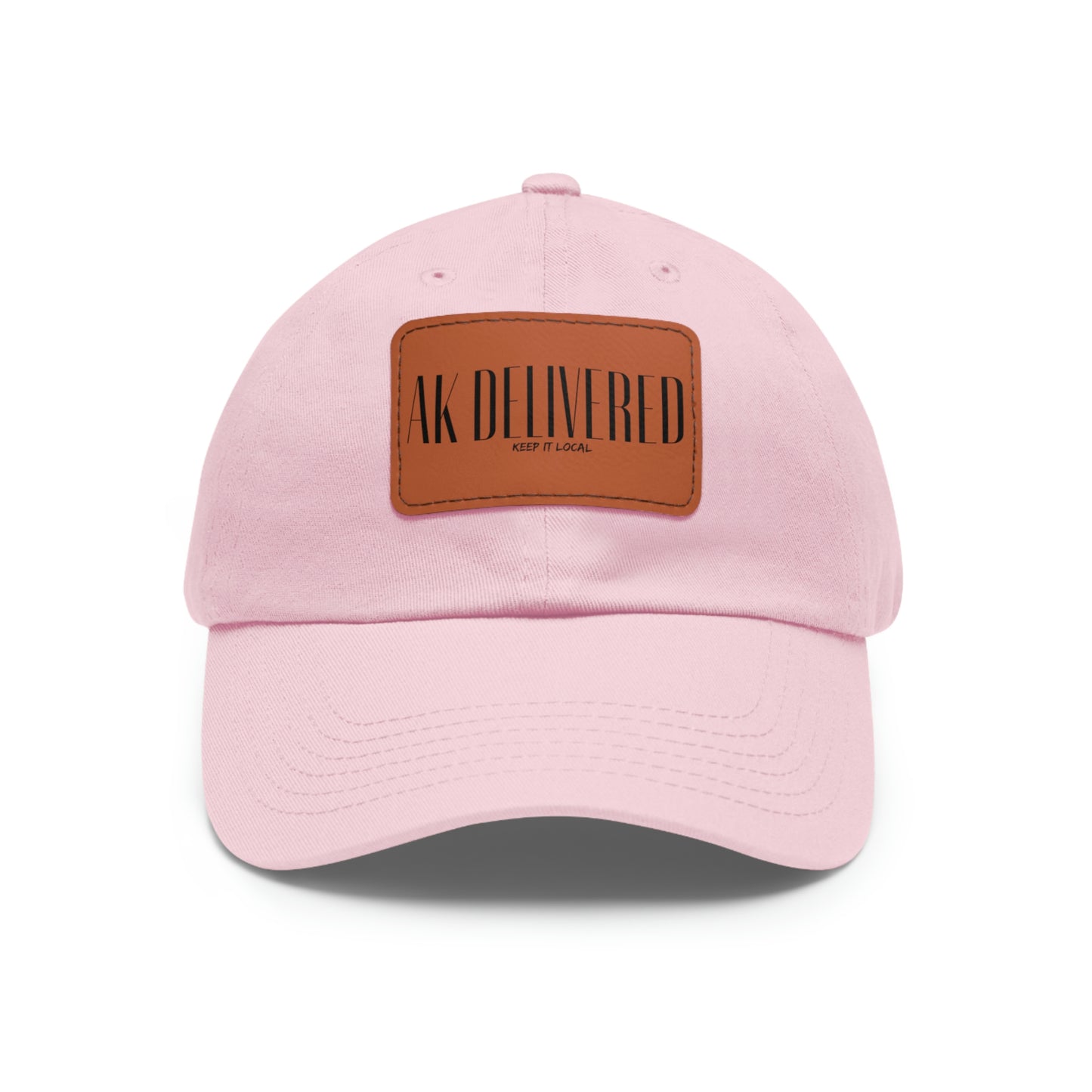 Dad Hat with Leather Patch