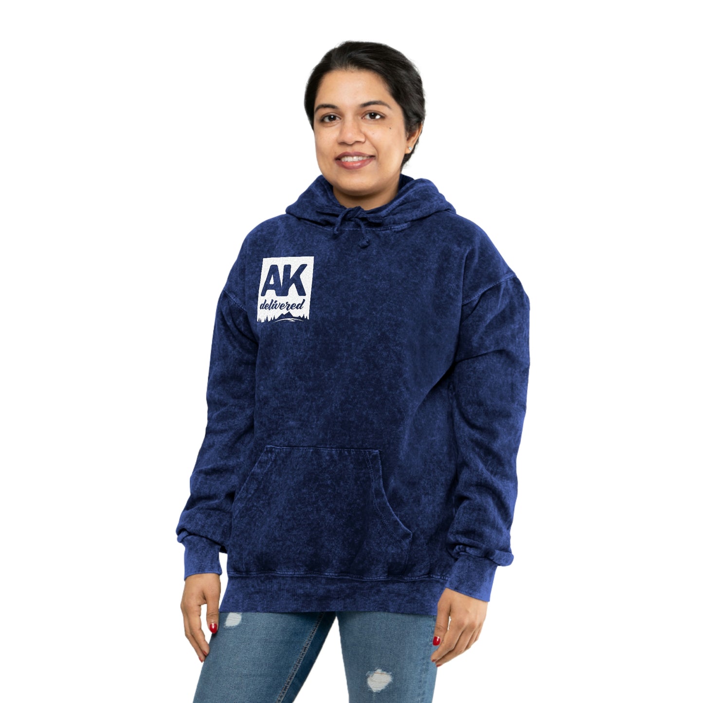 Unisex Mineral Wash Hoodie