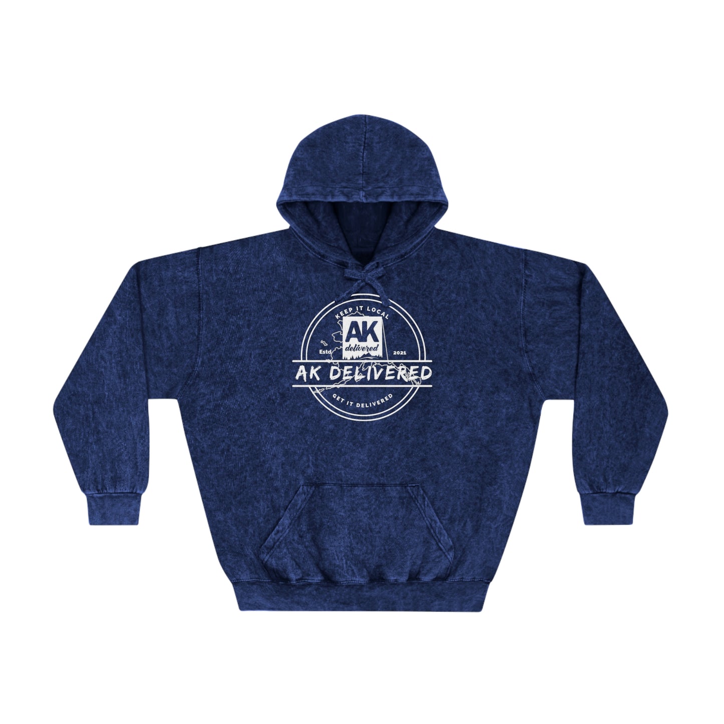 Unisex Mineral Wash Hoodie