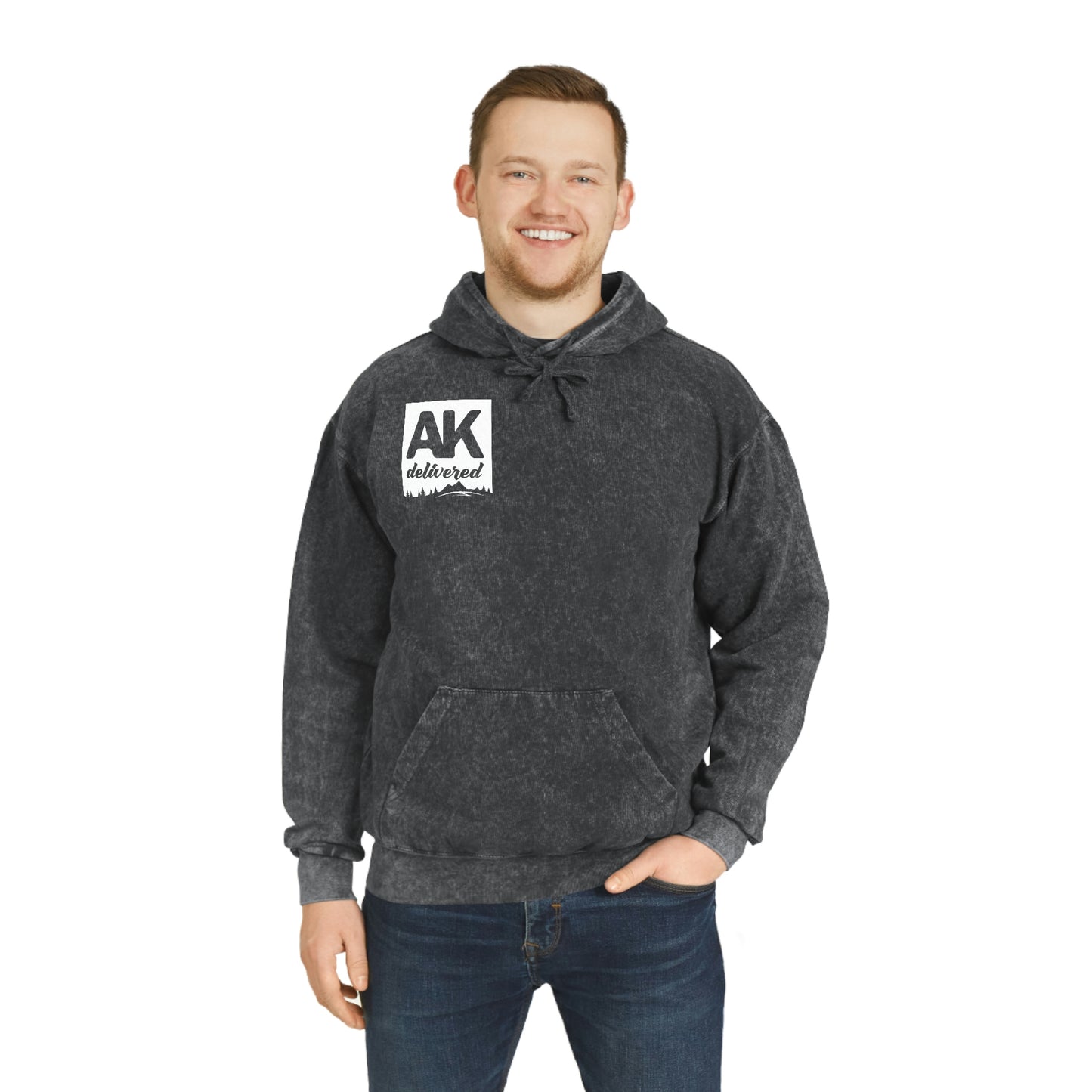 Unisex Mineral Wash Hoodie