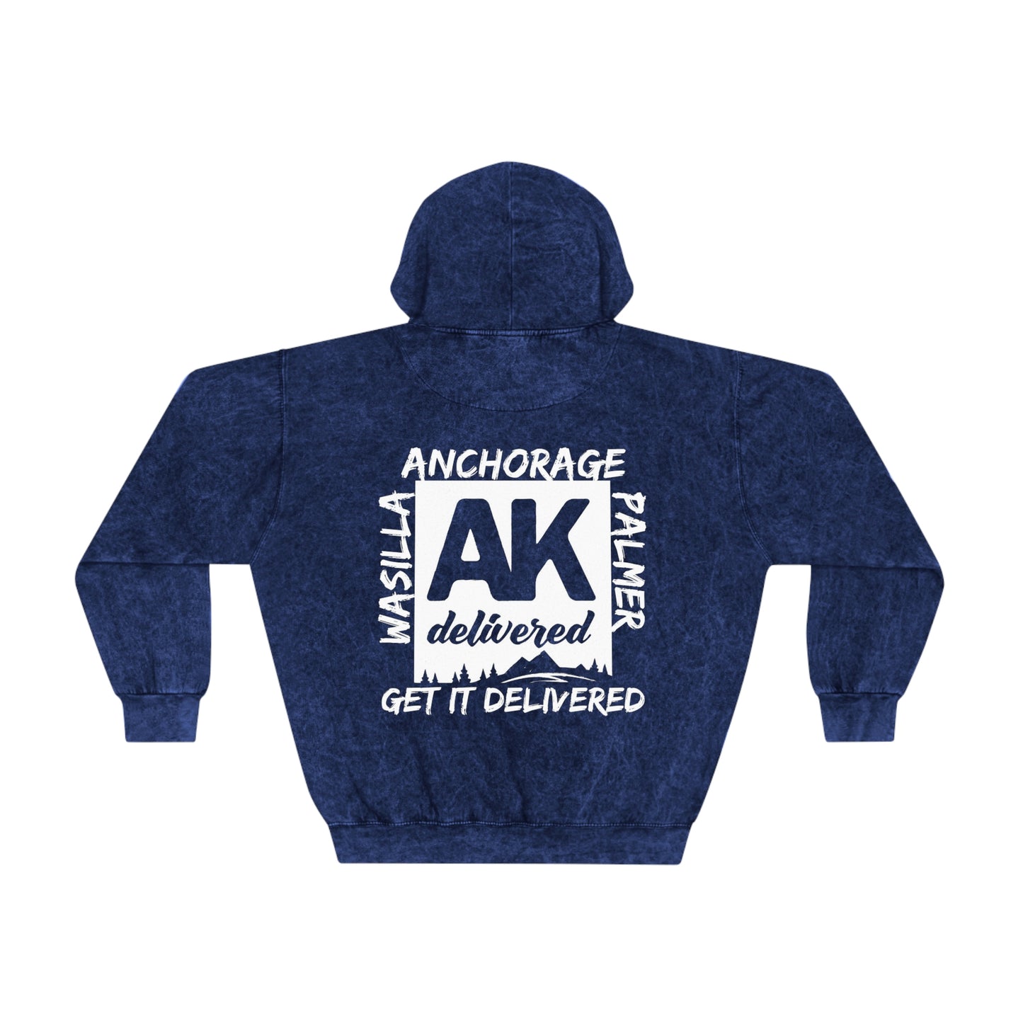 Unisex Mineral Wash Hoodie