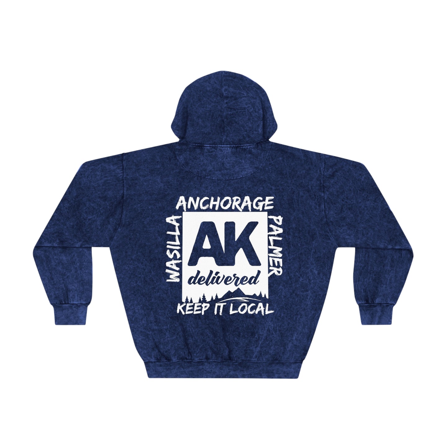 Unisex Mineral Wash Hoodie