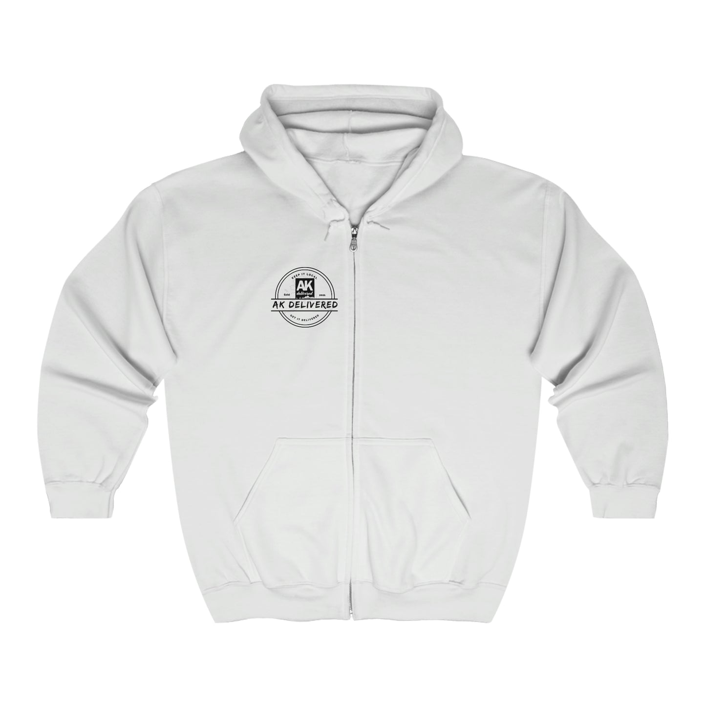 Unisex Heavy Blend™ Full Zip Hooded Sweatshirt