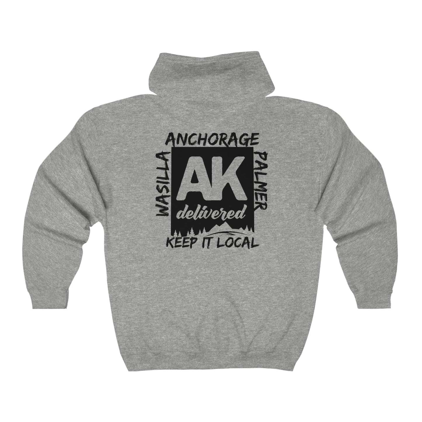Unisex Heavy Blend™ Full Zip Hooded Sweatshirt