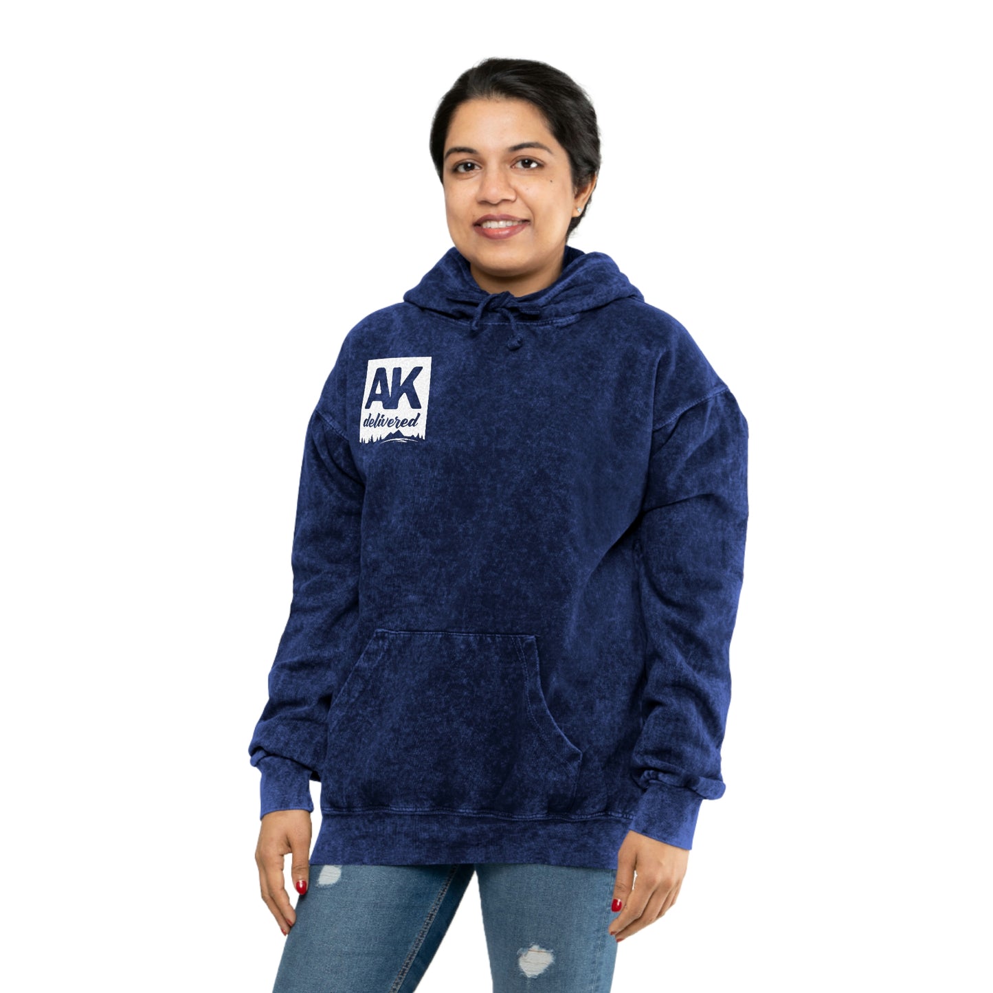 Unisex Mineral Wash Hoodie