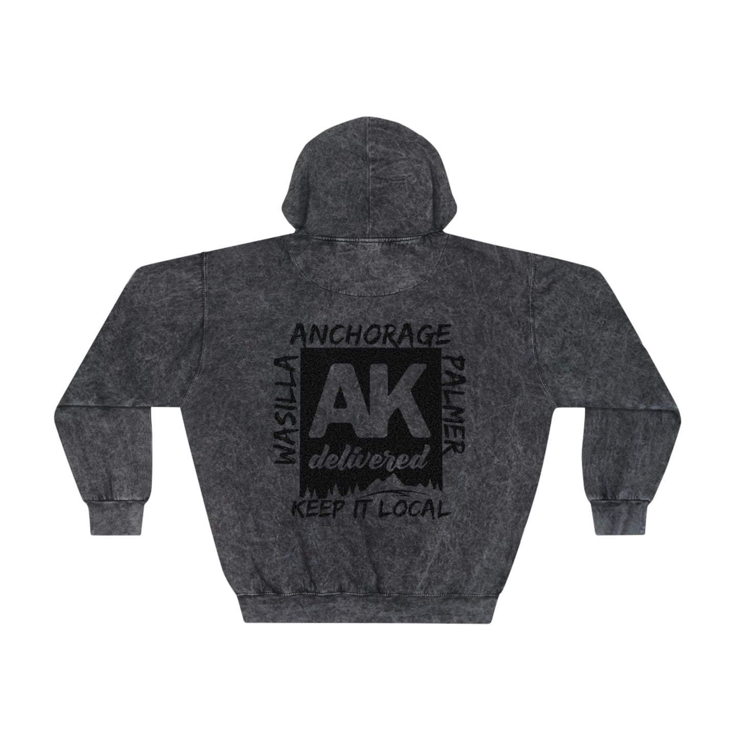 Unisex Mineral Wash Hoodie