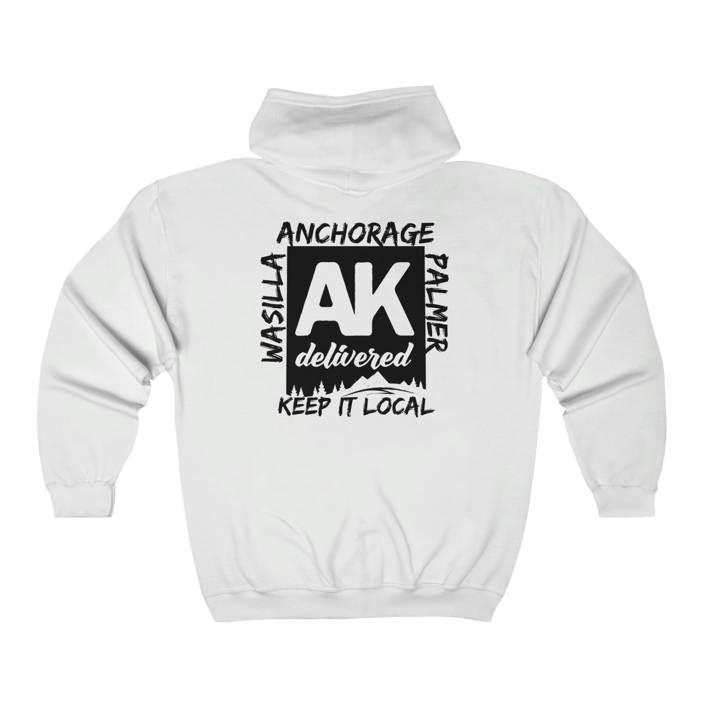 Unisex Heavy Blend™ Full Zip Hooded Sweatshirt