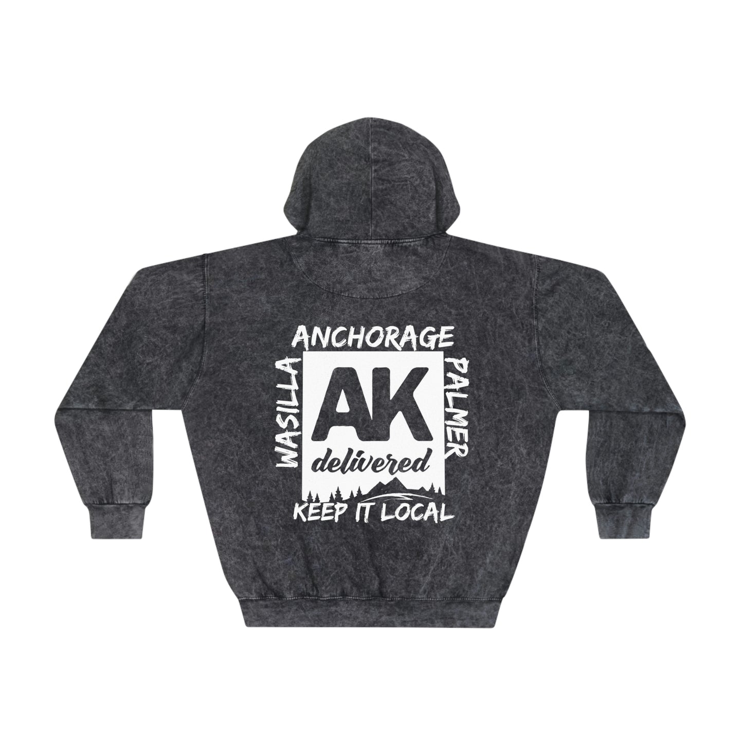 Unisex Mineral Wash Hoodie