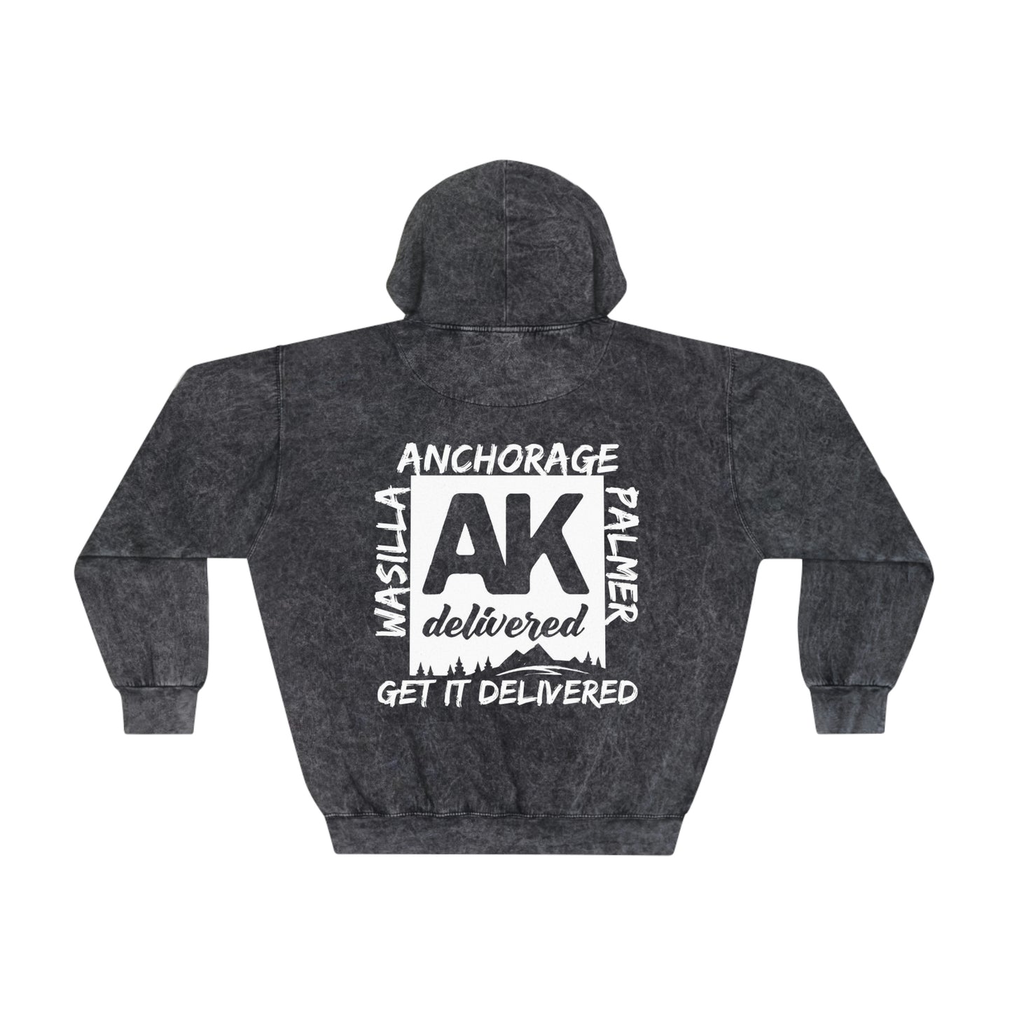 Unisex Mineral Wash Hoodie