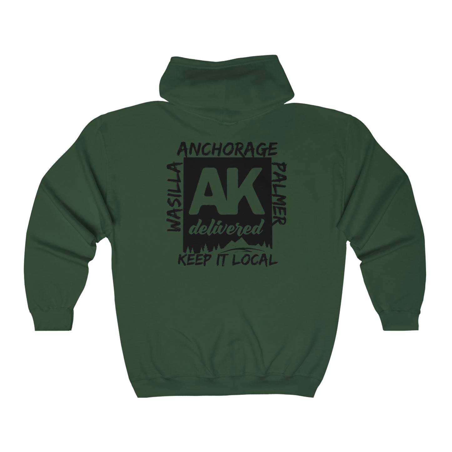 Unisex Heavy Blend™ Full Zip Hooded Sweatshirt
